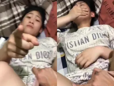 Phát hiện ny quay clip phang nhau nhưng không làm được gì vì bận rên