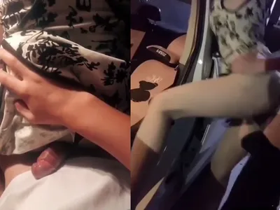 Nhân tình dáng nuột cưỡi ngựa nhấp nhả cực sướng trong ô tô